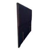 plain fabric headboard