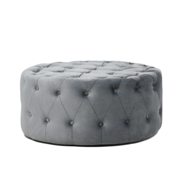 round coffee table grey