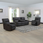 Argent Recliner Lounge Suite