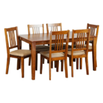 mission 6 seater dining suite