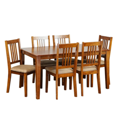 mission 6 seater dining suite